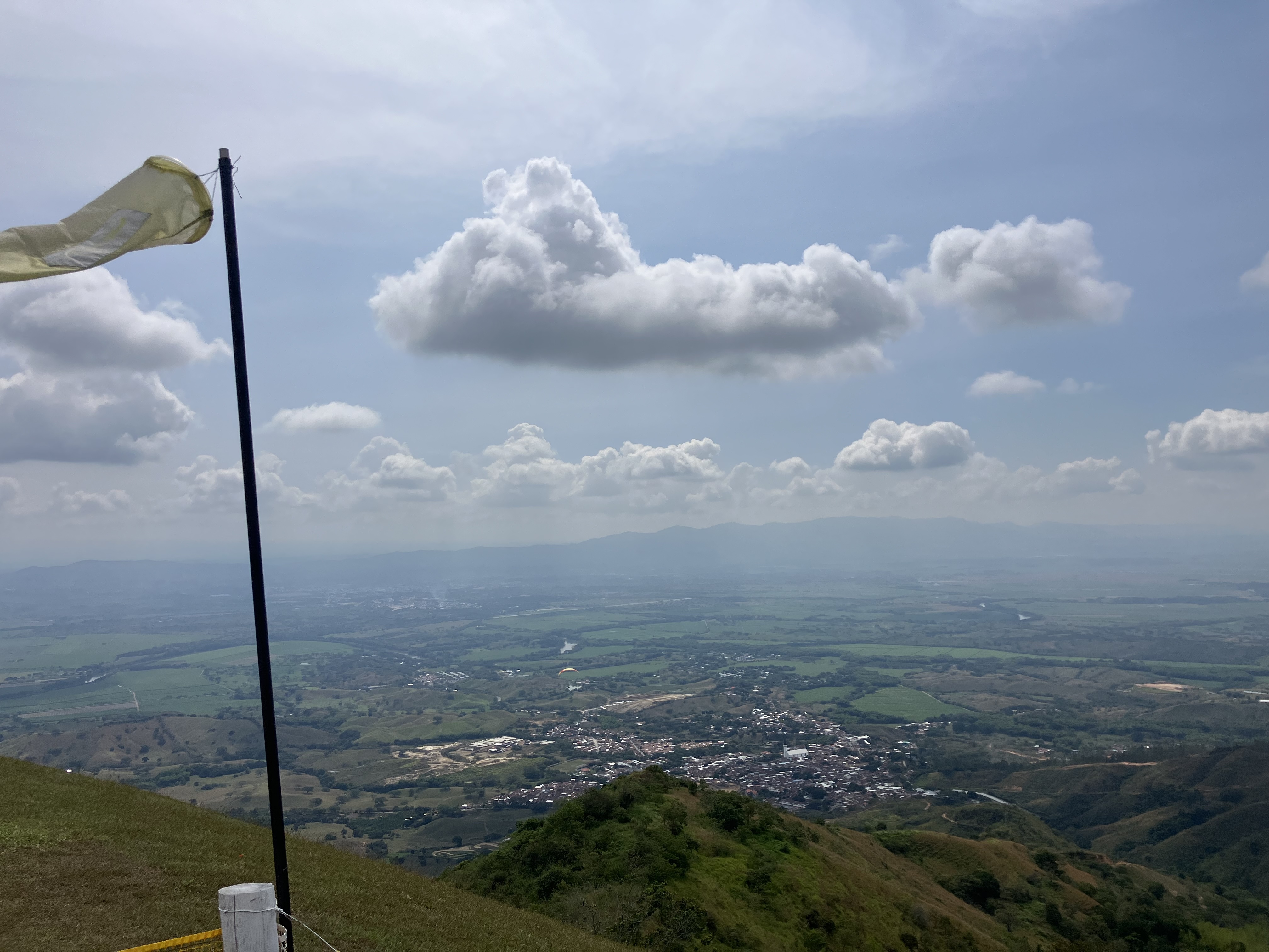 Paragliding in Colombia