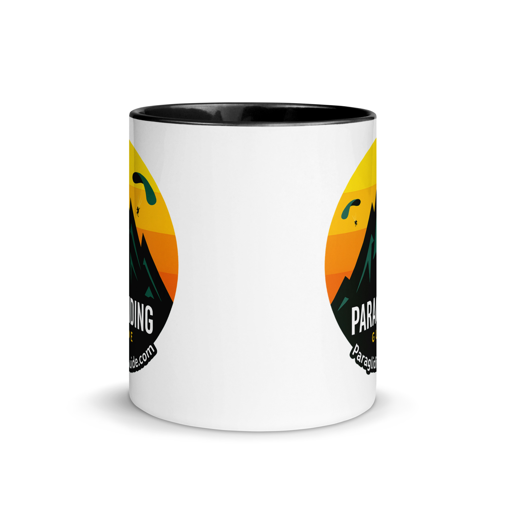 Paragliding Guide Classic Logo Mug
